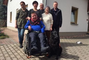 Julius & Therapiehund Shirley