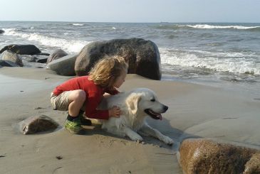 Katharina & Therapiehund Sky